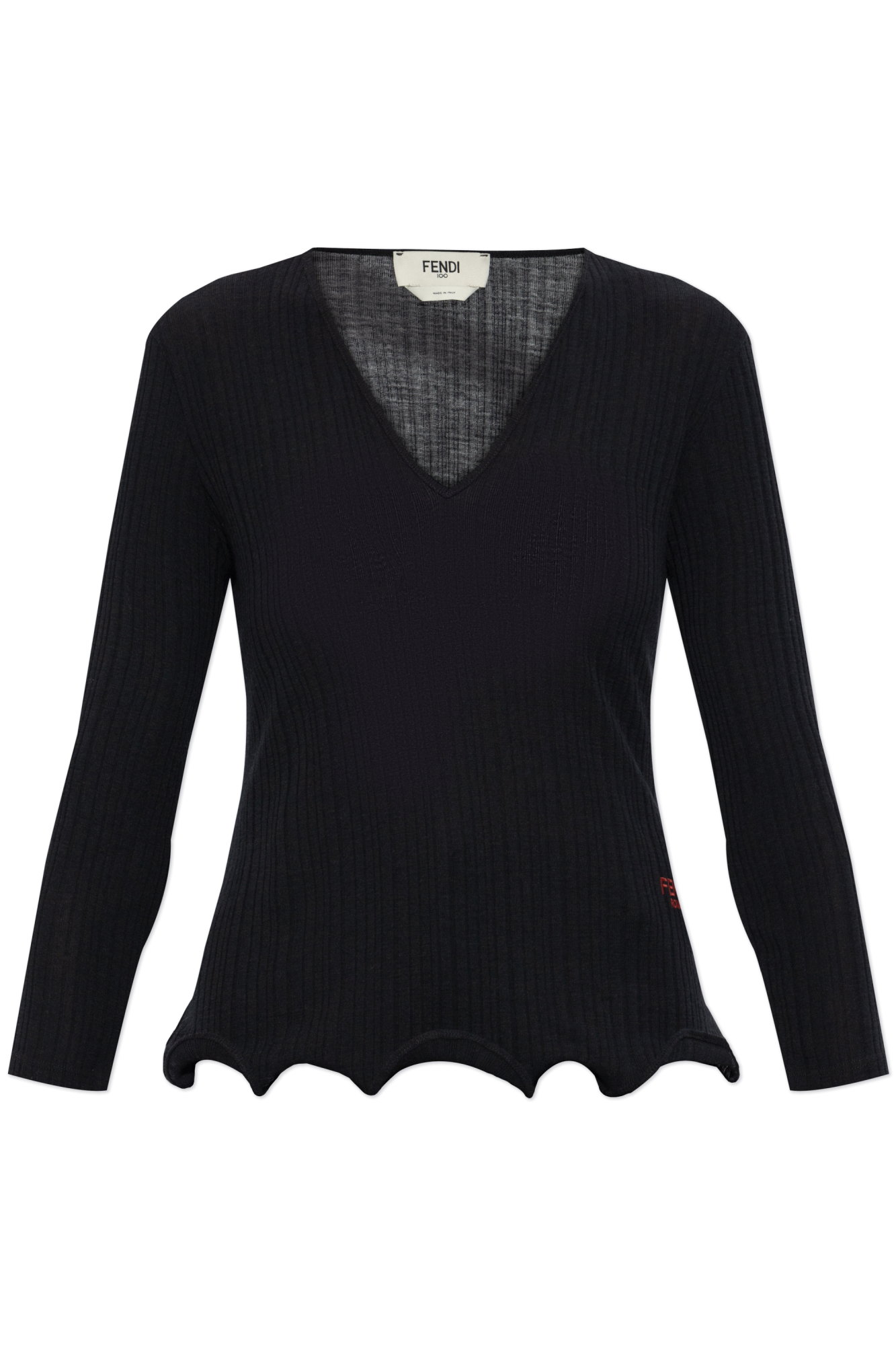 Fendi Top finished with a ruffle | Women's | Vitkac